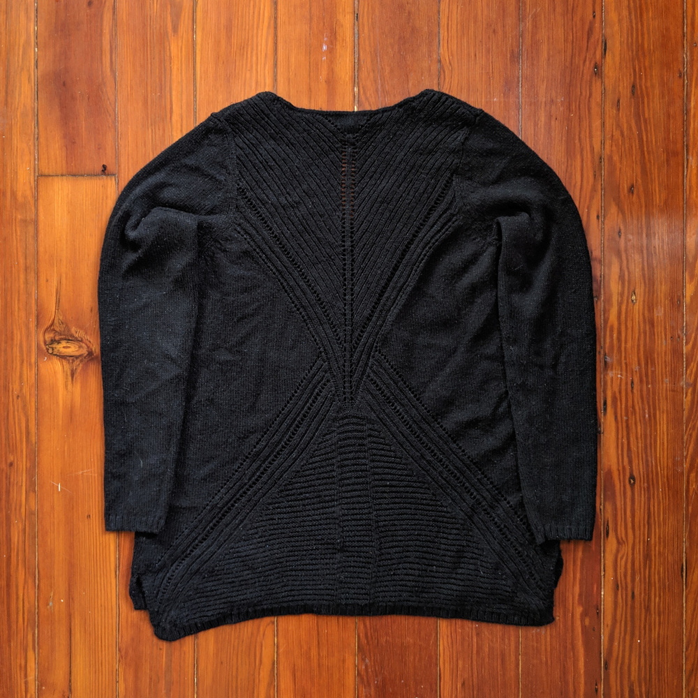 Long Black sweater